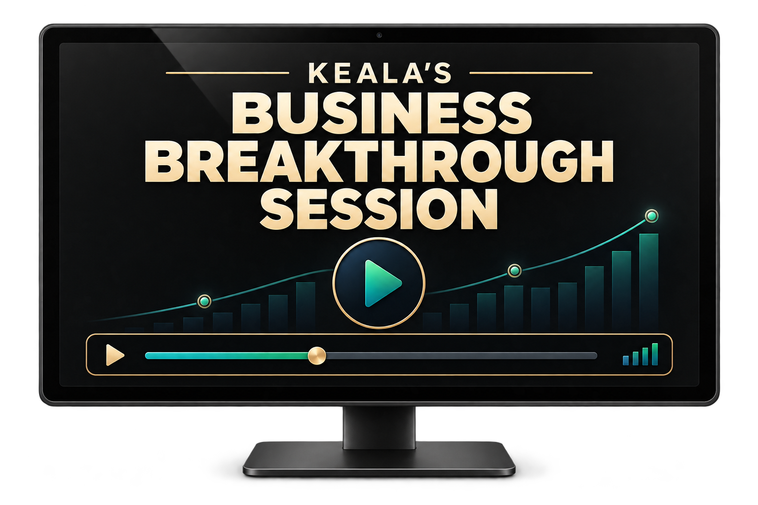 Keala's Business Breakthrough Session video mockup
